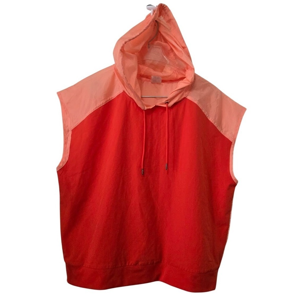 Avia Mens Colorblock Hooded Vest Polyester‎ Sporty Workout Size M